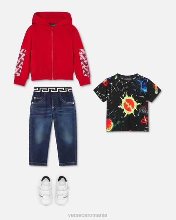 imprimare tricou galaxy bebe Versace copii îmbrăcăminte 40L61882