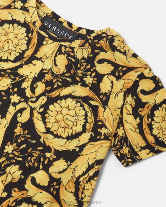 imprimare tricou pentru bebelusi barocco Versace copii îmbrăcăminte 40L61859