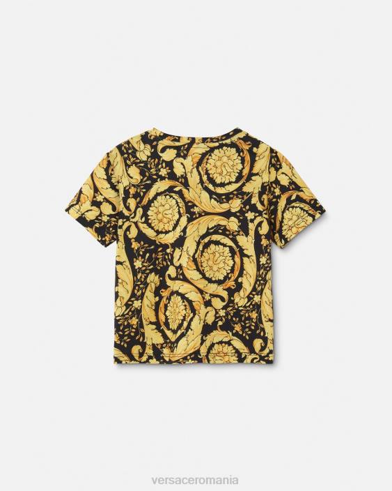 imprimare tricou pentru bebelusi barocco Versace copii îmbrăcăminte 40L61859