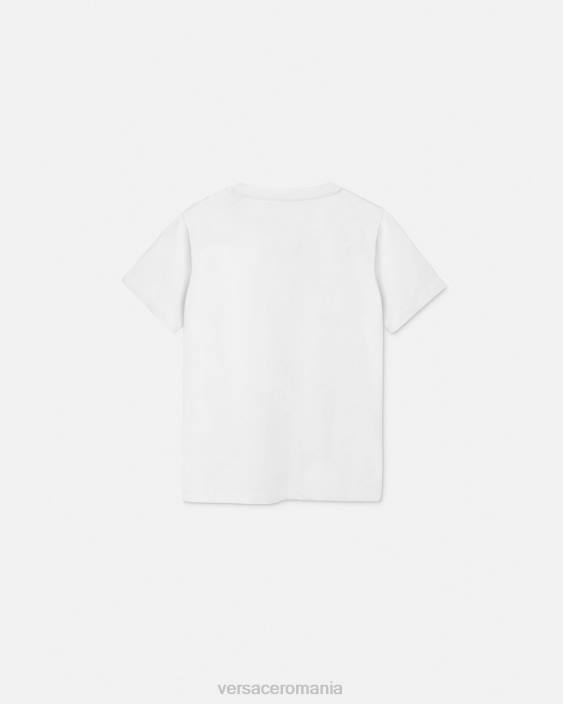 roz deschis tricou cu logo Versace copii îmbrăcăminte 40L62012