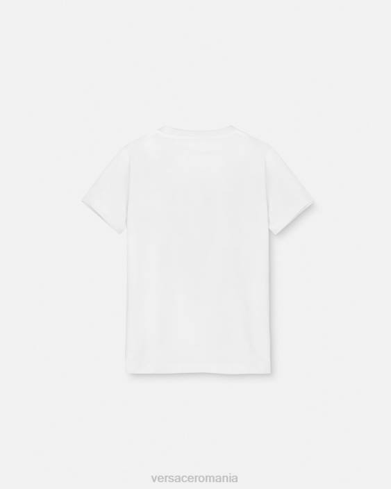 roz tricou iepure de revelion lunar Versace copii îmbrăcăminte 40L61990