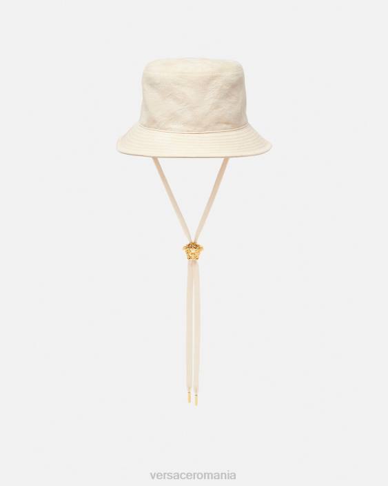 bej pălărie de tip barocco Versace femei accesorii 40L6870