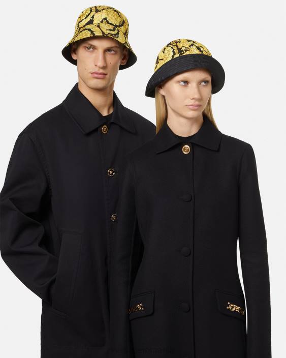 imprimare pălărie de găleată barocco Versace femei accesorii 40L6873