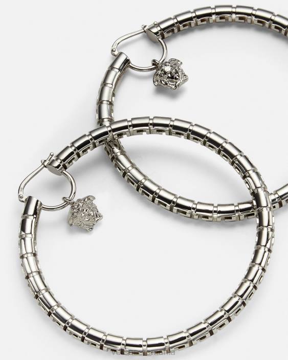 argint cercei cerc greca Versace femei accesorii 40L6833