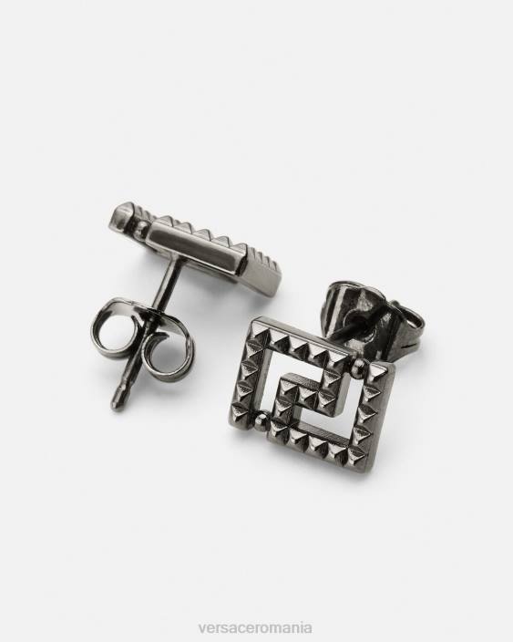 argint cercei cu împânzire greca Versace femei accesorii 40L6765