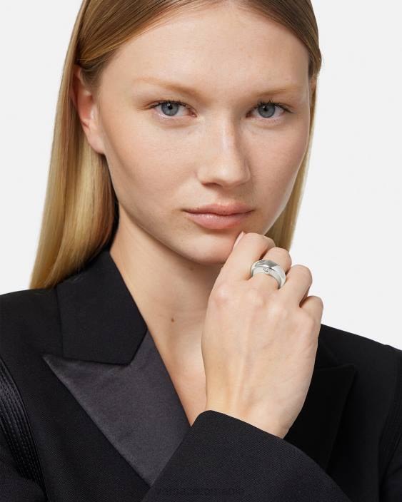 argint inel lunar galaxie Versace femei accesorii 40L6732