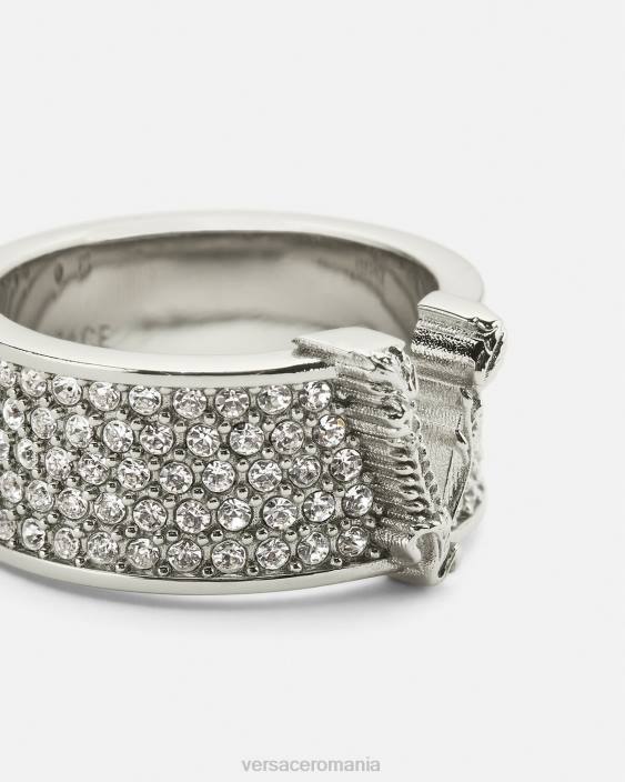 argint inel virtus de cristal Versace femei accesorii 40L6857