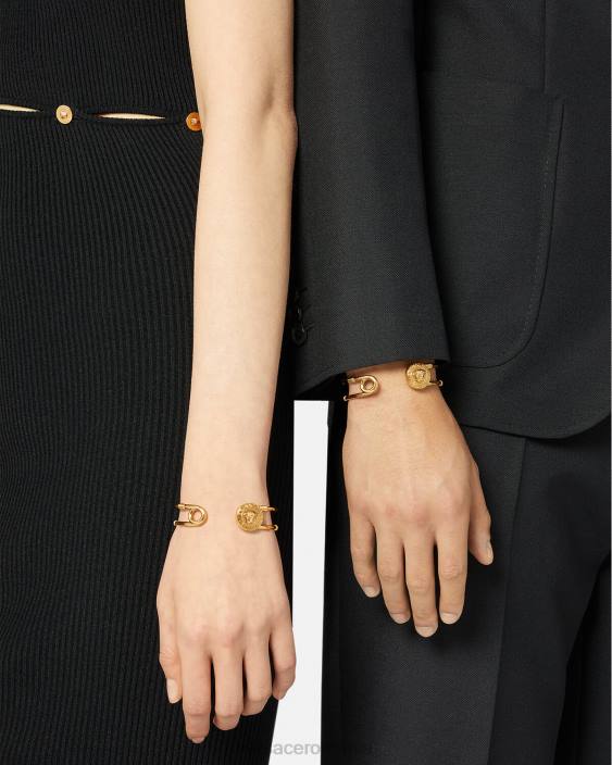 aur brățară cu ac de siguranță Versace femei accesorii 40L6792