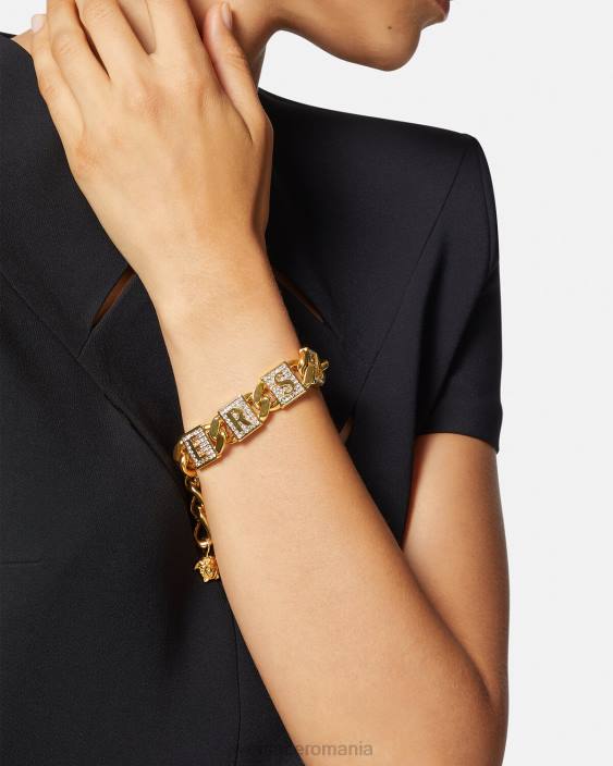aur bratara de tigla de cristal Versace femei accesorii 40L6811