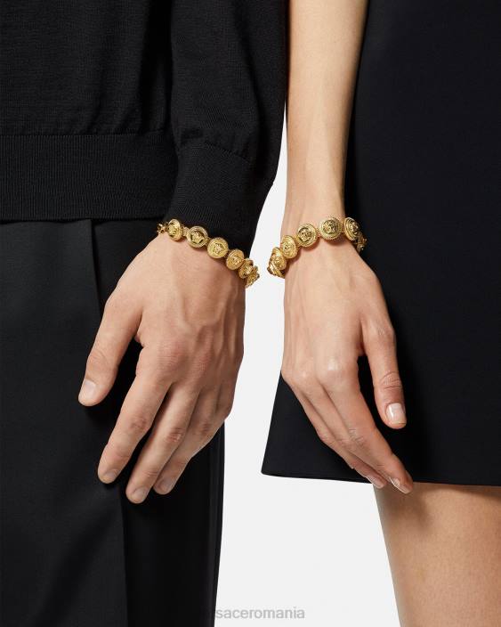 aur bratara medusa biggie Versace femei accesorii 40L6846