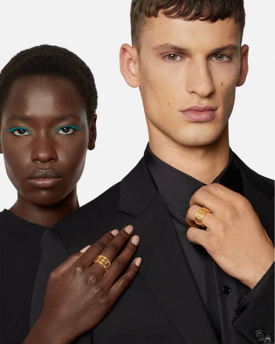 aur cald greca ring Versace femei accesorii 40L6752