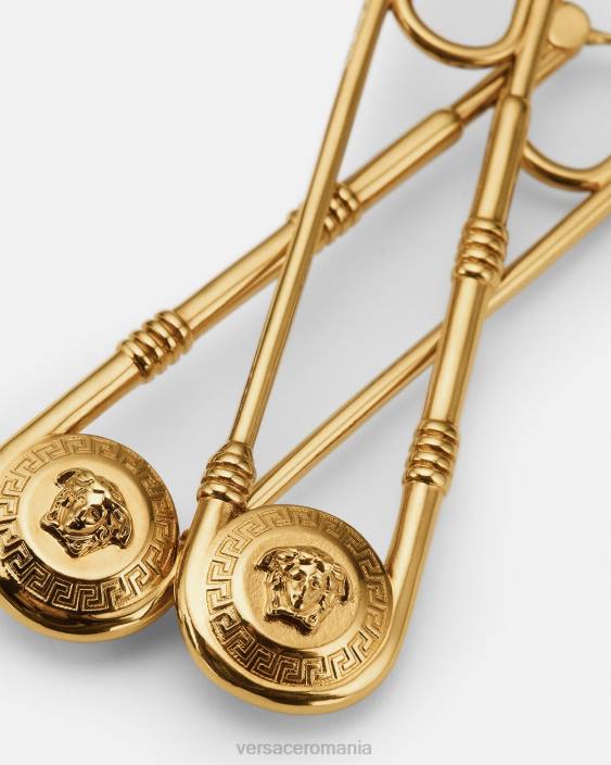 aur cercei ace de siguranță Versace femei accesorii 40L6798