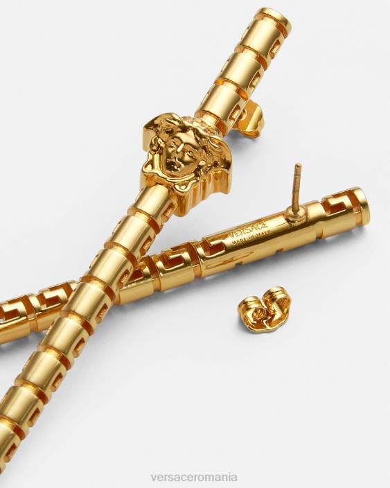 aur cercei asimetrici greca Versace femei accesorii 40L6750