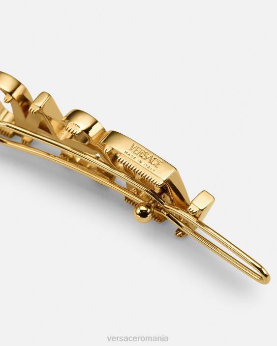 aur clemă de păr cu logo dreapta Versace femei accesorii 40L6848