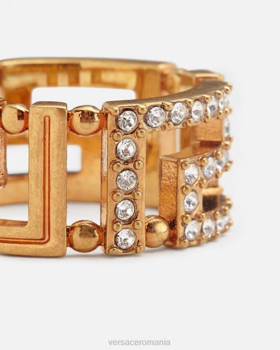 aur inel de cristal greca Versace femei accesorii 40L6755