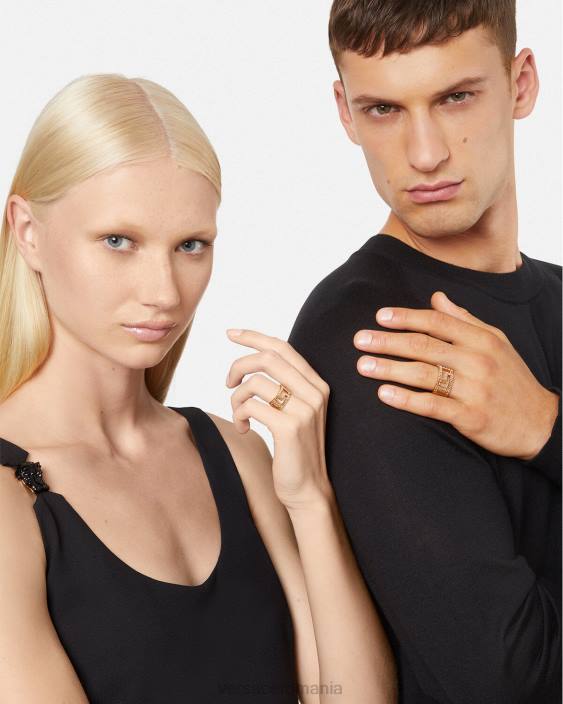 aur inel de cristal greca Versace femei accesorii 40L6755