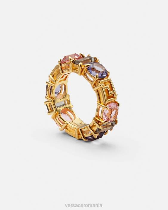 aur inel de cristal greca Versace femei accesorii 40L6837