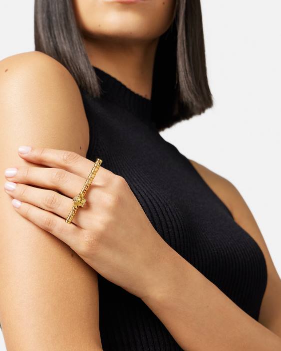 aur inel dublu greca Versace femei accesorii 40L6754