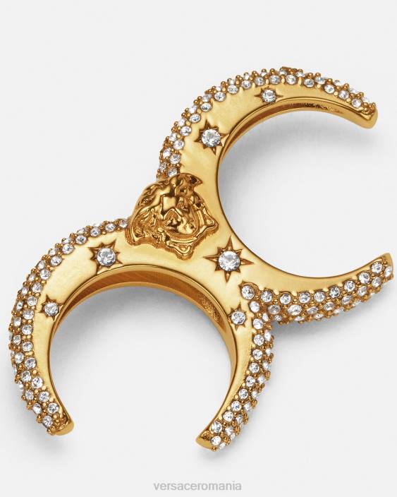 aur inele de manșetă de cristal galaxie Versace femei accesorii 40L6734