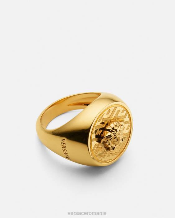 aur la greca medusa ring Versace femei accesorii 40L6763