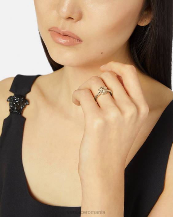 aur la medusa ring Versace femei accesorii 40L6780