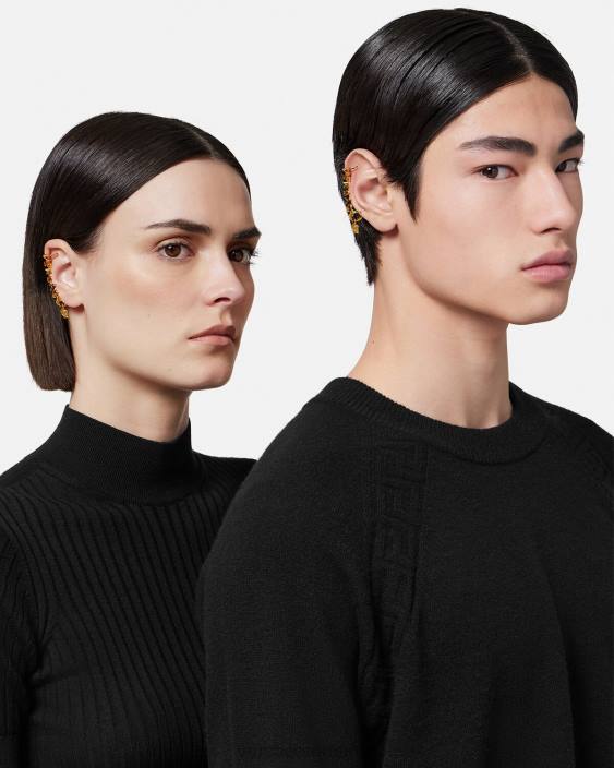 aur manșetă cu logo medusa Versace femei accesorii 40L6802