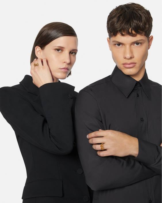 aur tribut inel medusa tribut Versace femei accesorii 40L6795