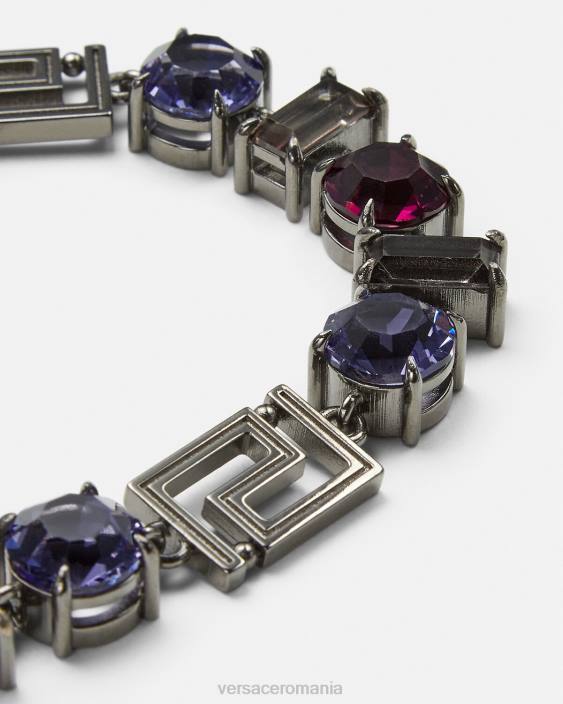 gri bratara cristal greca Versace femei accesorii 40L6838