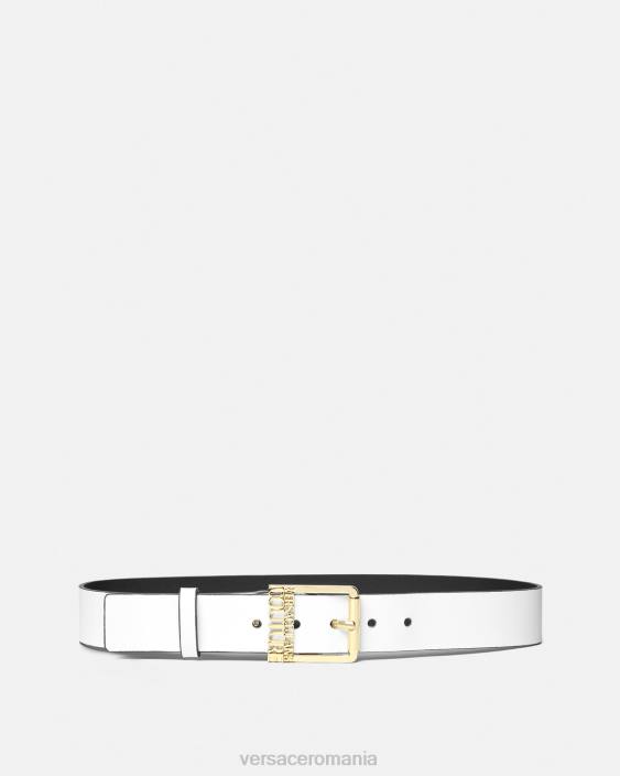 alb centura cu logo Versace femei accesorii 40L62332