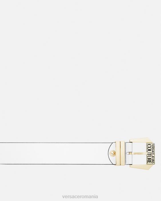 alb centura cu logo Versace femei accesorii 40L62335