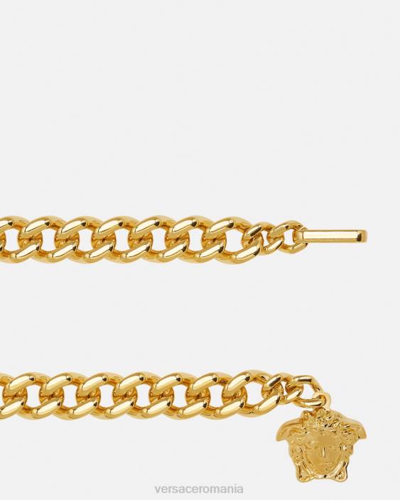 aur centura cu lanț la medusa Versace femei accesorii 40L6544