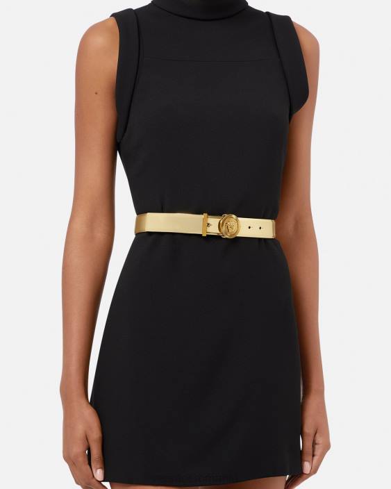 aur curea din piele medusa biggie Versace femei accesorii 40L6529