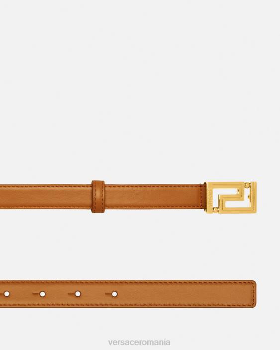 caramel centura din piele zeita greca Versace femei accesorii 40L6514