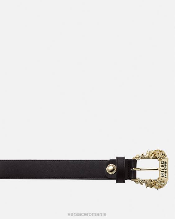 negru couture1 curea din piele Versace femei accesorii 40L62342