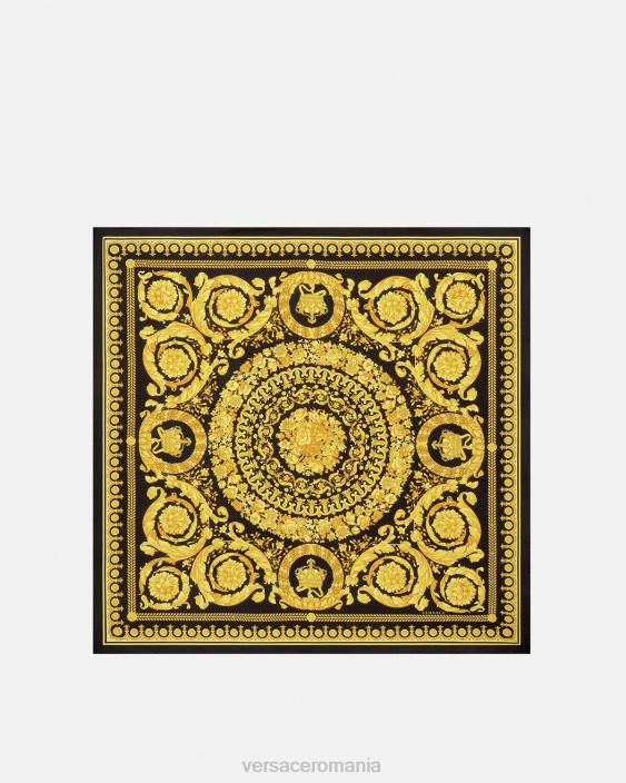 imprimare Foulard mare de mătase barocco Versace femei accesorii 40L6902