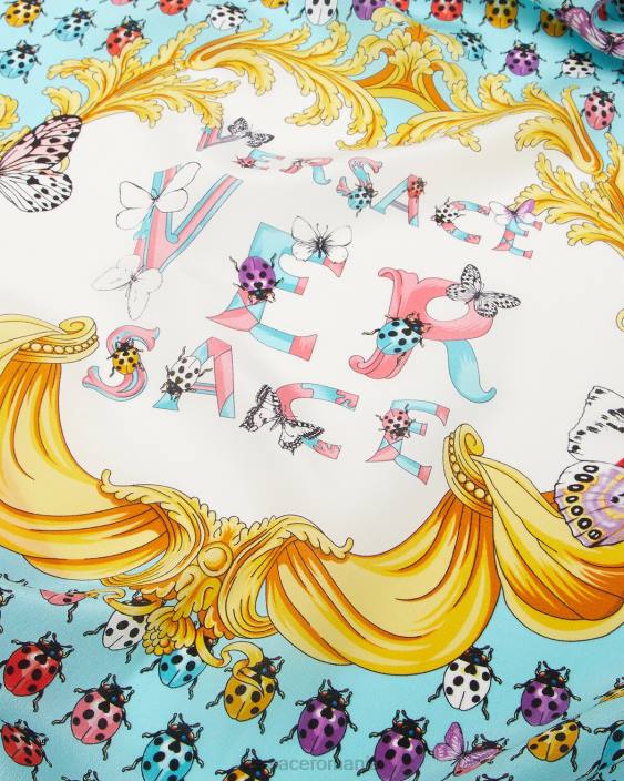 imprimare eșarfă de mătase fluturi Versace femei accesorii 40L6895