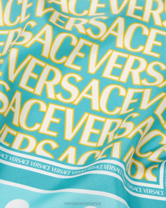 imprimare foulard de mătase peste tot Versace femei accesorii 40L6884