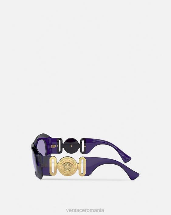 Violet ochelari de soare maxi medusa biggie Versace femei accesorii 40L6637