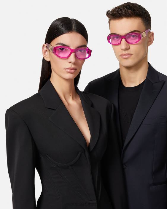 fucsie ochelari de soare medusa biggie Versace femei accesorii 40L6651