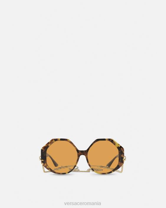 havana ochelari de soare greca potrivire suplimentara Versace femei accesorii 40L6682