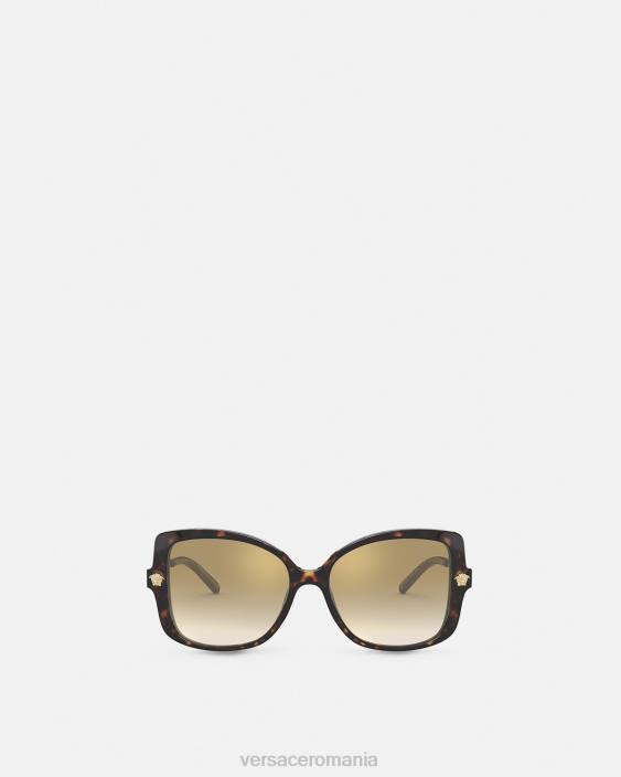 havana ochelari de soare medusa pop chic potrivire suplimentară Versace femei accesorii 40L6687