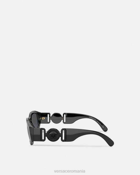 negru ochelari de soare medusa biggie Versace femei accesorii 40L6645