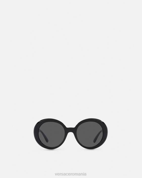 negru ochelari de soare medusa fluture Versace femei accesorii 40L6700