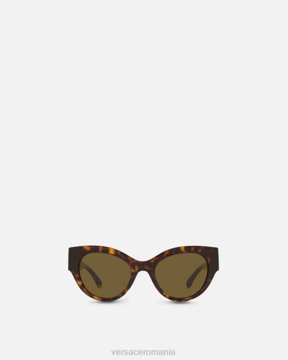 roșu ochelari de soare cu lanț medusa Versace femei accesorii 40L6704