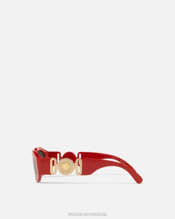 roșu ochelari de soare medusa biggie Versace femei accesorii 40L6646