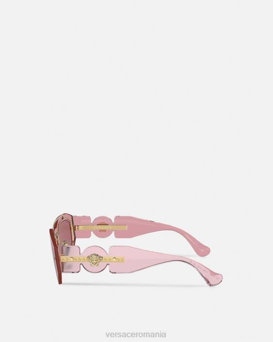 roz ochelari de soare medusa biggie Versace femei accesorii 40L6658