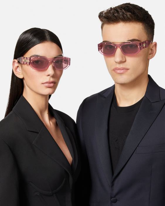 roz ochelari de soare medusa biggie Versace femei accesorii 40L6658