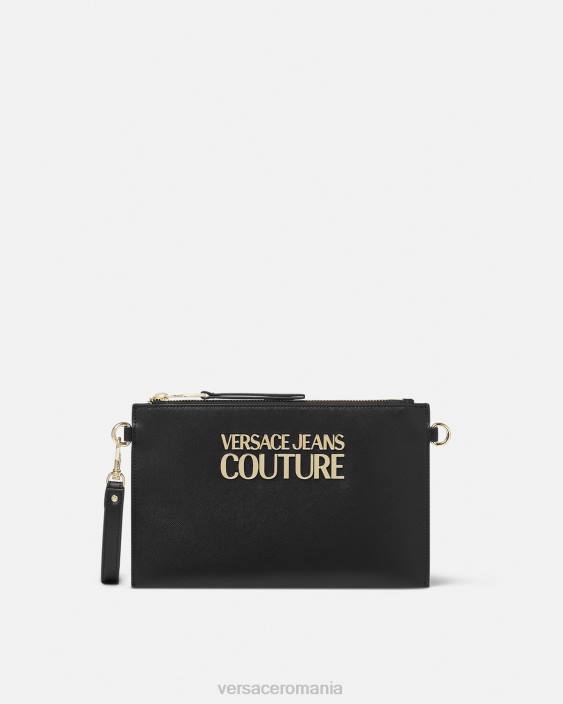 negru husă de blocare cu logo Versace femei accesorii 40L62321