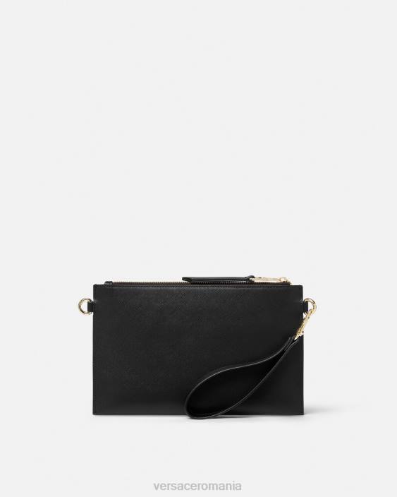 negru husă de blocare cu logo Versace femei accesorii 40L62321