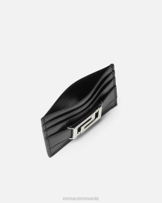 negru suport card zeita greca Versace femei accesorii 40L6556